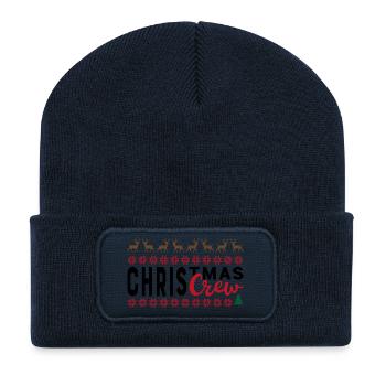 Christmas - Recycled Patch Beanie - french navy - Front