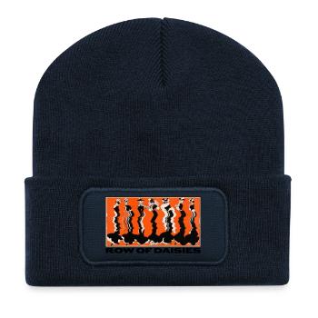 Vintage Vogue – Verzerrte Eleganz - Recycled Patch Beanie - french navy - Front