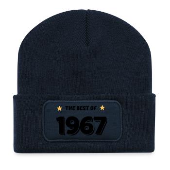 Best of 1967 - Beanie recyclé à patch - bleu marine - Devant