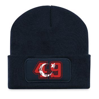 Muş - Recycled Patch Beanie - french navy - Front