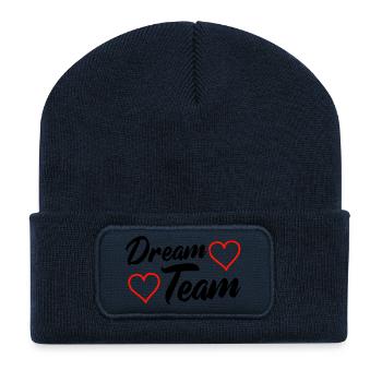Dream Team - Recycled Patch Beanie - french navy - Front