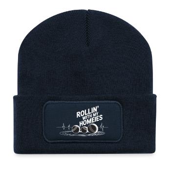 Boccia King Precision Passion - Recycled Patch Beanie - french navy - Front