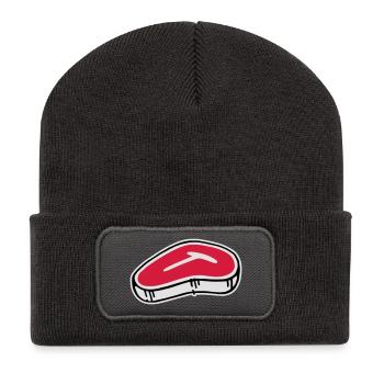 T-Bone Steak - Recycled Patch Beanie - dark grey - Front