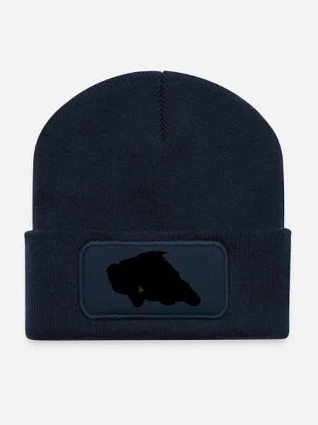 MotoGP # 1 - Recycelte Patch Beanie - French Navy