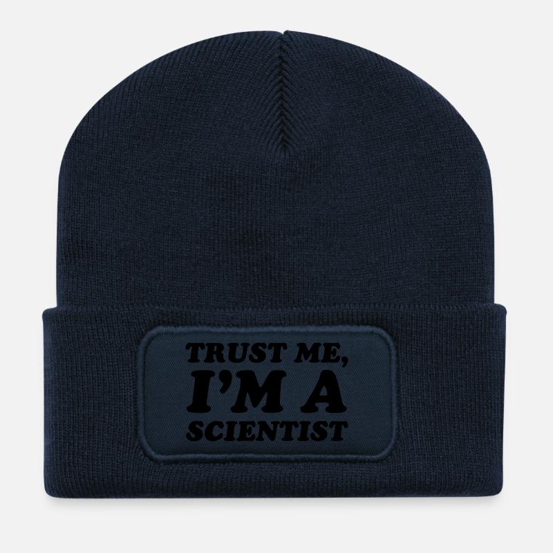 Scientist - Recycelte Patch Beanie - French Navy