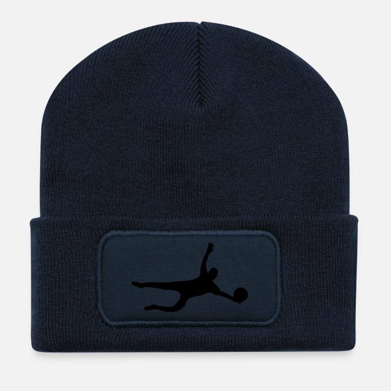 torwart - Recycelte Patch Beanie - French Navy