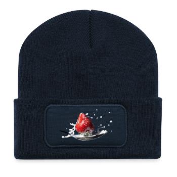 Splash - Recycled Patch Beanie - french navy - Front