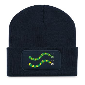 caterpillar nurses - Recycled Patch Beanie - french navy - Front