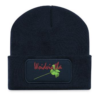 Waldviertler Glueck - Recycelte Patch Beanie - French Navy - Vorne