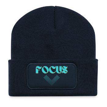 Focus Graphic - Recycled Patch Beanie - french navy - Front