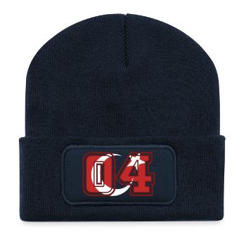 L’agriculture - Beanie recyclé à patch - bleu marine - Devant