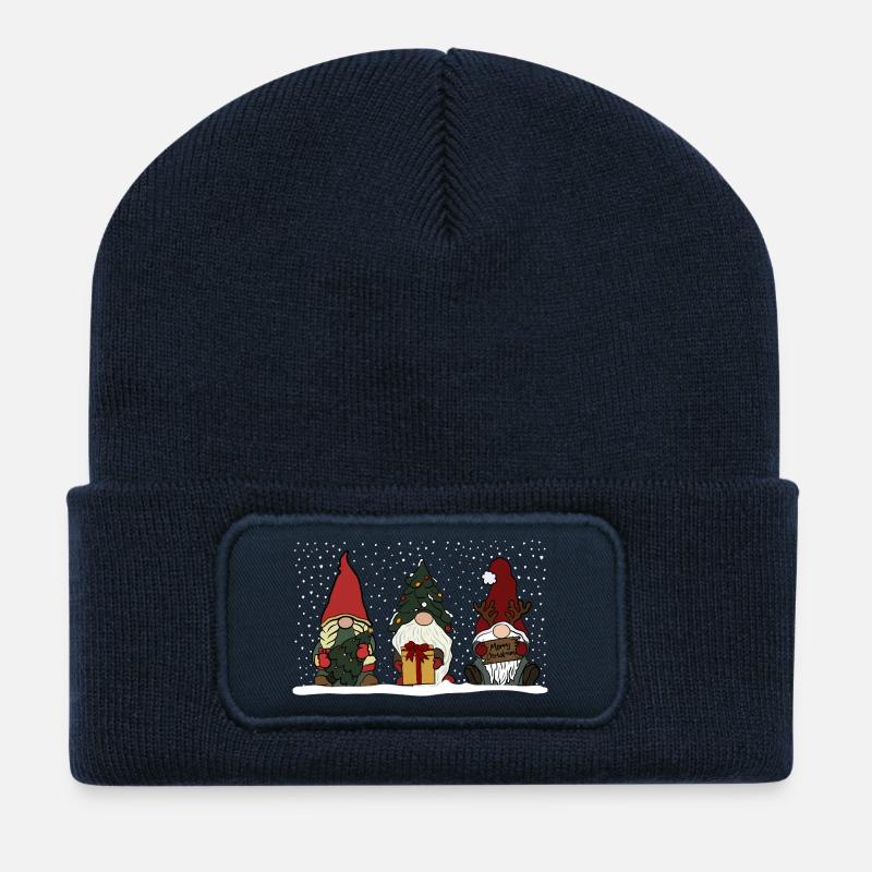 Wichtel  - Recycelte Patch Beanie - French Navy