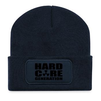 Hardcore Generation Radioactive EN - Recycled Patch Beanie - french navy - Front
