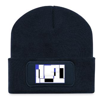 Queen - Recycled Patch Beanie - french navy - Front
