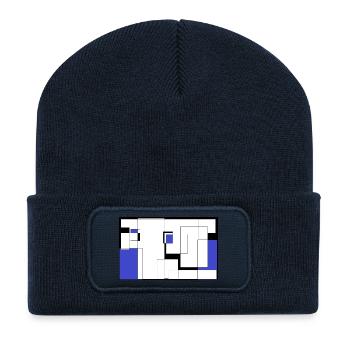 Phoenix - Recycled Patch Beanie - french navy - Front