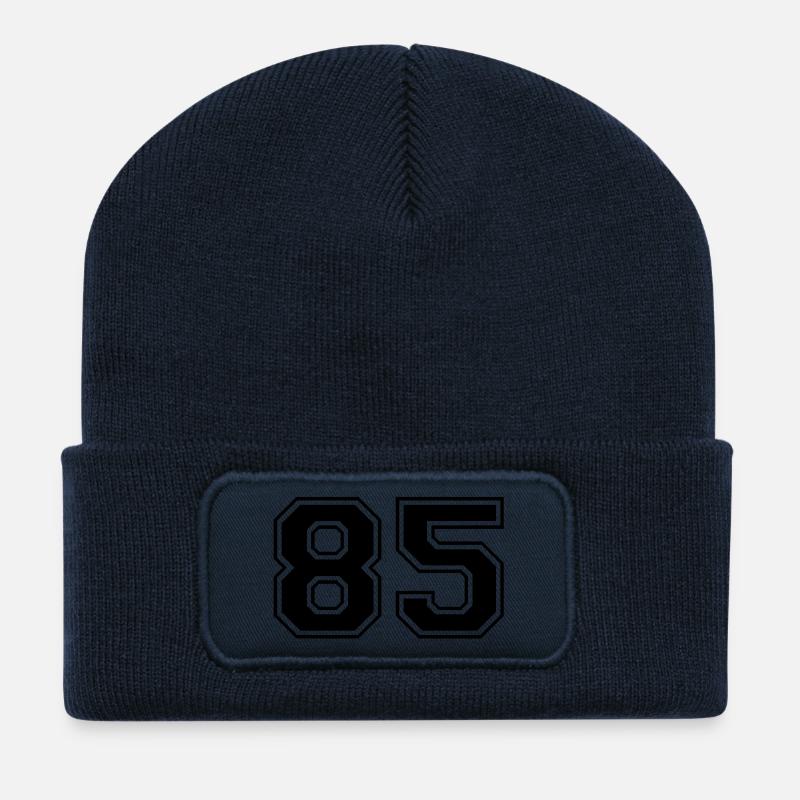 85 - Recycelte Patch Beanie - French Navy