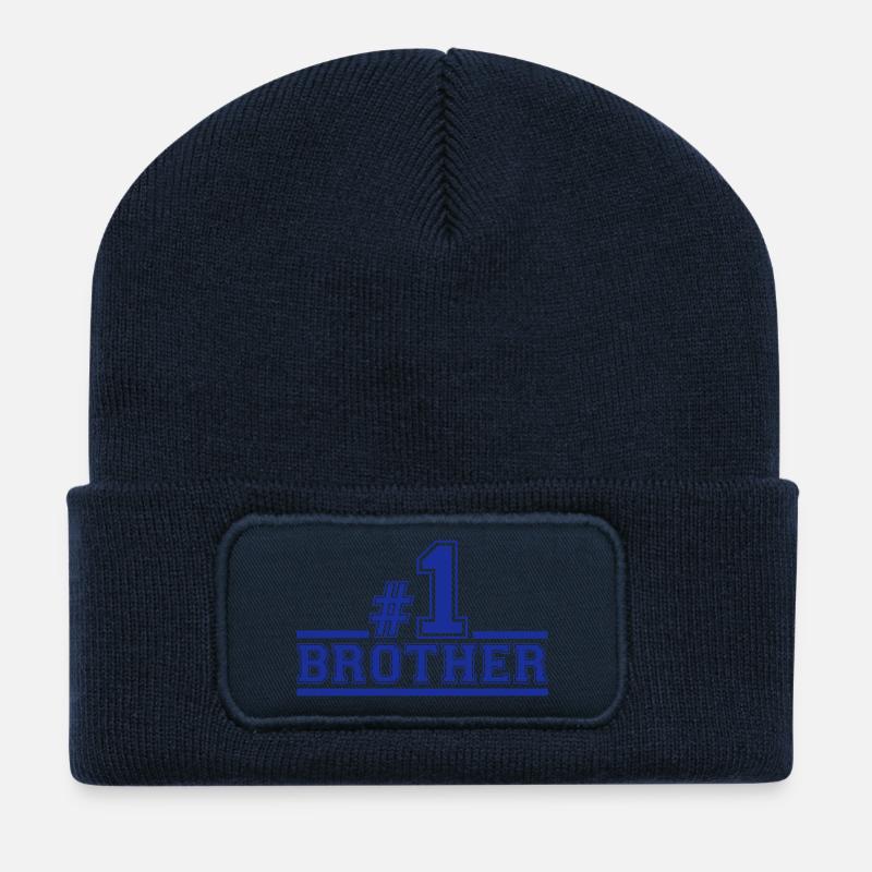 Bruder - Recycelte Patch Beanie - French Navy