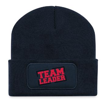 team_leader_rm2 - Recycled Patch Beanie - french navy - Front