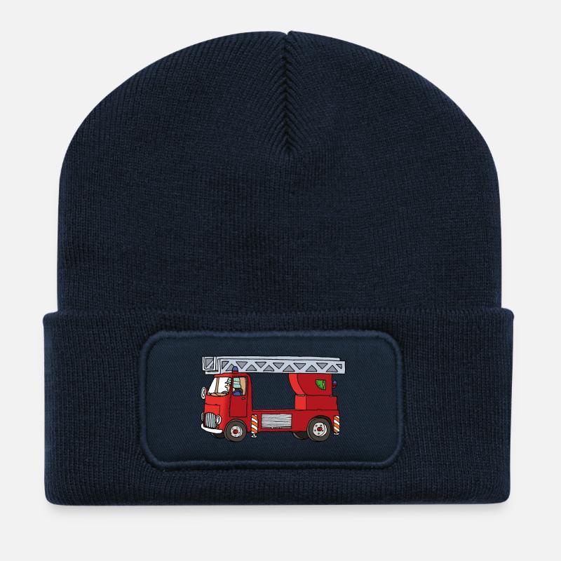 Drehleiter - Recycelte Patch Beanie - French Navy