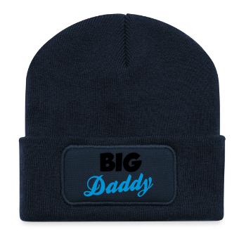 Daddy - Recycelte Patch Beanie - French Navy - Vorne