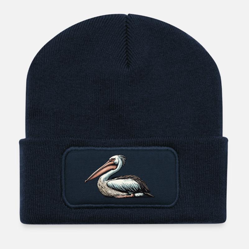 Pelikan - Recycelte Patch Beanie - French Navy