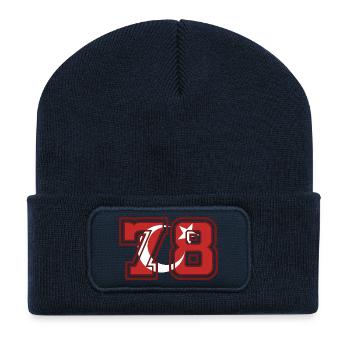 Karabük - Recycelte Patch Beanie - French Navy - Vorne
