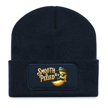 Cool Banana with Style - Recycelte Patch Beanie - French Navy - Vorne