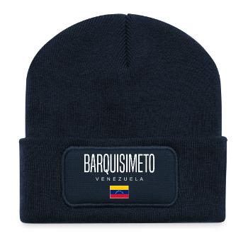 Barquisimeto Venezuela - Recycled Patch Beanie - french navy - Front