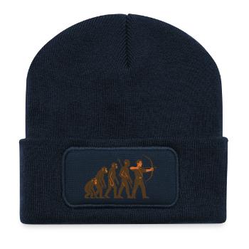 Archery Evolution Archer Bow Target - Recycled Patch Beanie - french navy - Front