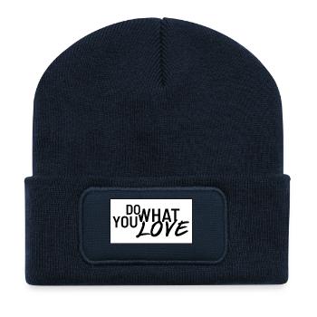Do what you love - Do what you love - Recycled Patch Beanie - french navy - Front