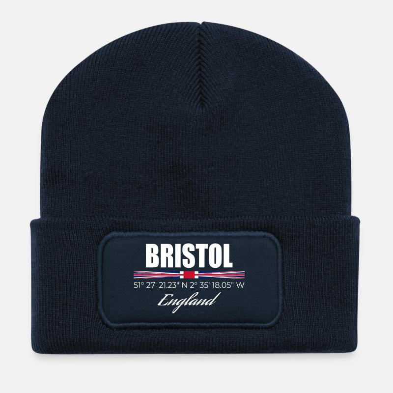 Bristol - Recycled Patch Beanie - french navy