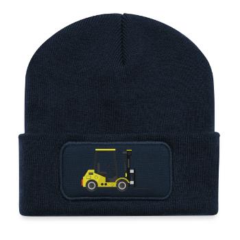 Forklift - Recycled Patch Beanie - french navy - Front