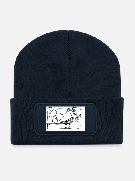Alte Botschaft - Recycelte Patch Beanie - French Navy