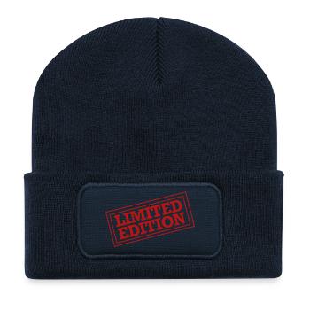 Limited Edition Stamps - Recycled Patch Beanie - french navy - Front