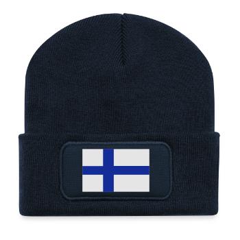 finnland - Recycled Patch Beanie - french navy - Front