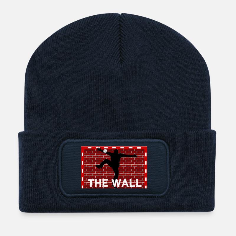 le mur - Beanie recyclé à patch - bleu marine