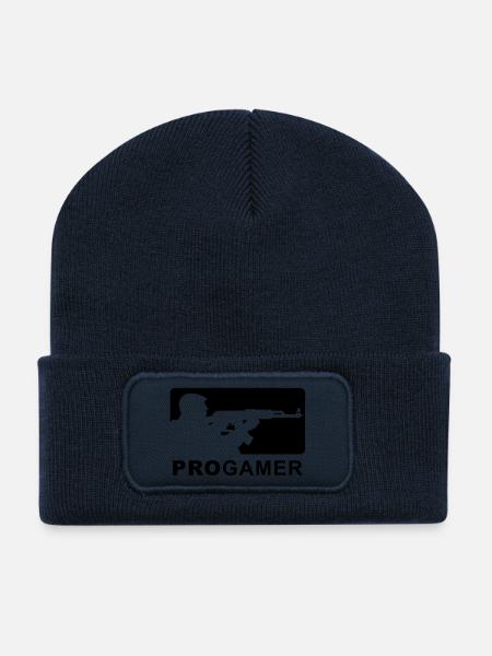 progamer - Beanie recyclé à patch - bleu marine