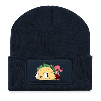 Taco - Recycled Patch Beanie - french navy - Front