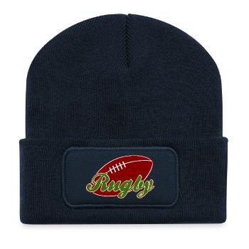 rugby - Recycled Patch Beanie - french navy - Front