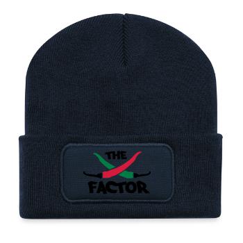 The chilli factor - Recycled Patch Beanie - french navy - Front