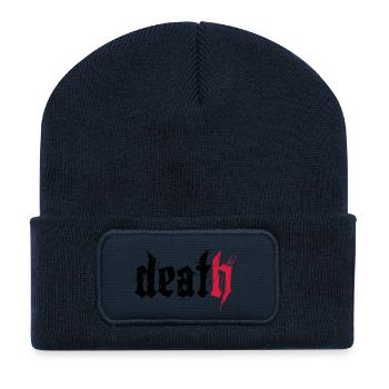 death - Recycled Patch Beanie - french navy - Front