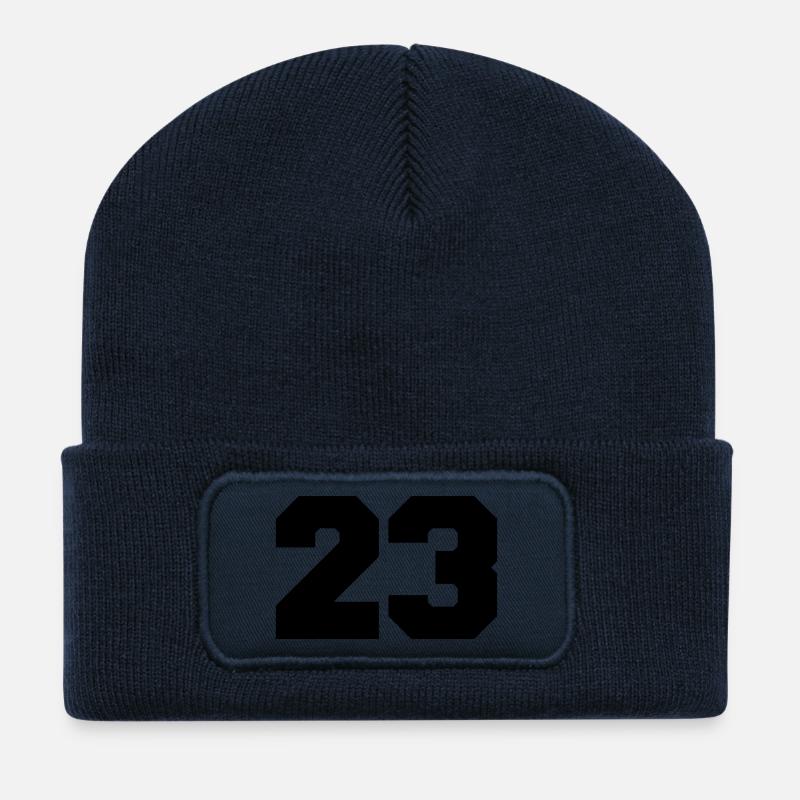23 - Recycelte Patch Beanie - French Navy