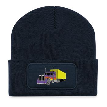 American truck - Recycled Patch Beanie - french navy - Front