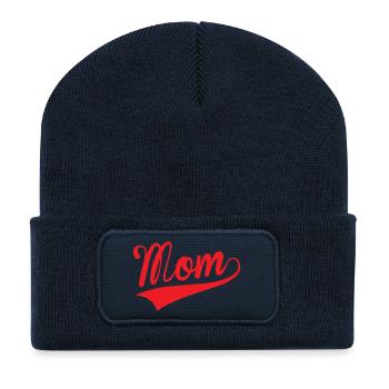 Best Mom - Mother's Day - Recycled Patch Beanie - french navy - Front