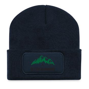 Ultra Running - Recycled Patch Beanie - french navy - Front