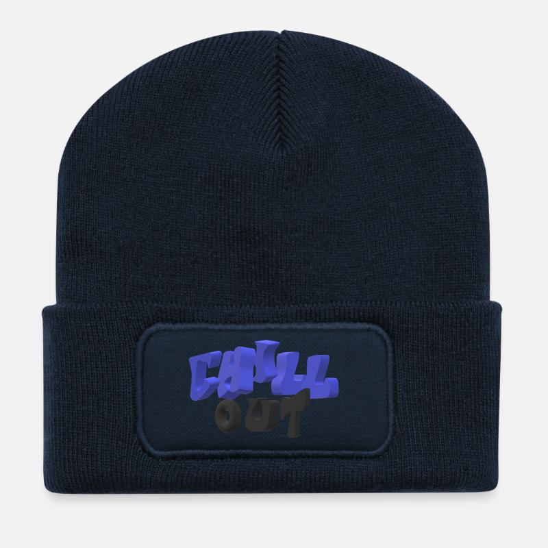 chill out - Recycled Patch Beanie - french navy