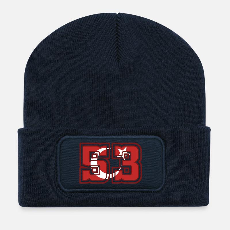 Rize - Recycelte Patch Beanie - French Navy