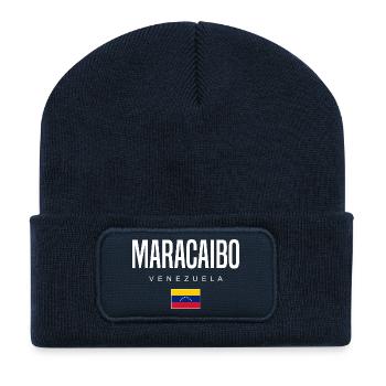 Maracaibo Venezuela - Recycled Patch Beanie - french navy - Front