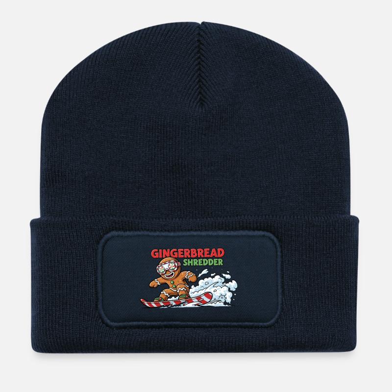 Snowboard-Keks - Recycelte Patch Beanie - French Navy