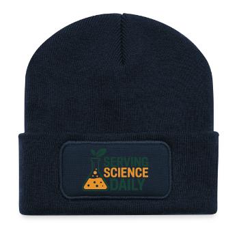 Registered Dietitian Evidence-Based Nutrition Gear - Recycled Patch Beanie - french navy - Front